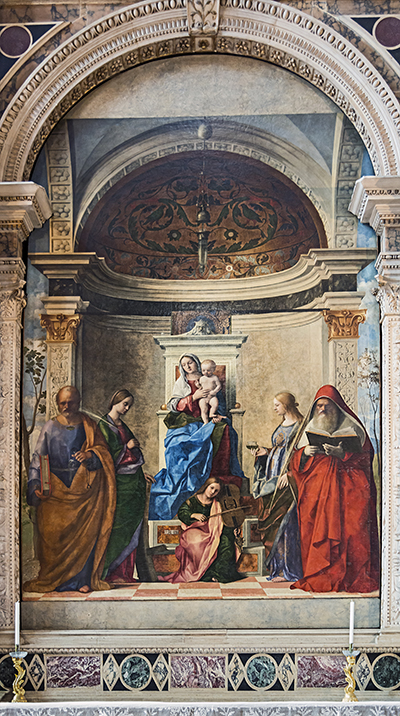 San Zaccaria Altarpiece Giovanni Bellini